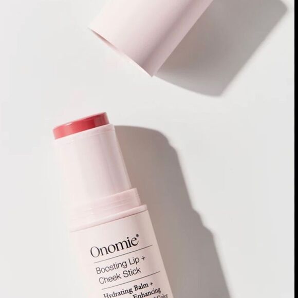 NIB 30.00 ONOMIE Boosting Lip + Cheek Stick in Nightingale in Two Shades - Picture 5 of 5